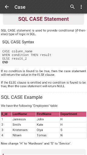 【免費書籍App】SQL Reference-APP點子