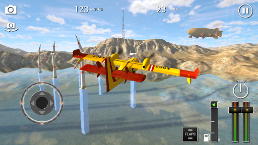 【免費模擬App】Flight Sim 3D Seaplane-APP點子