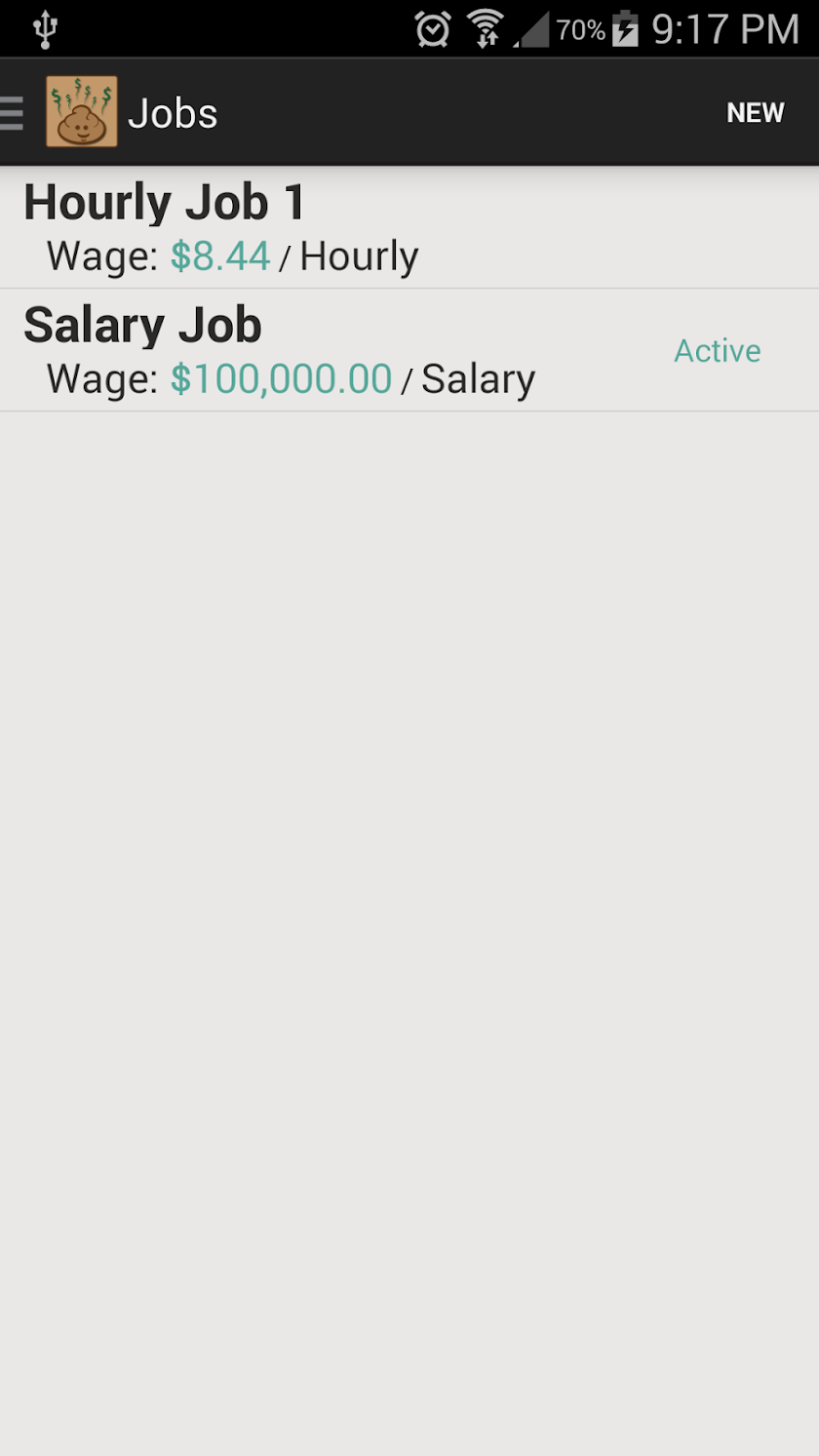 Poop Salary Screen 2