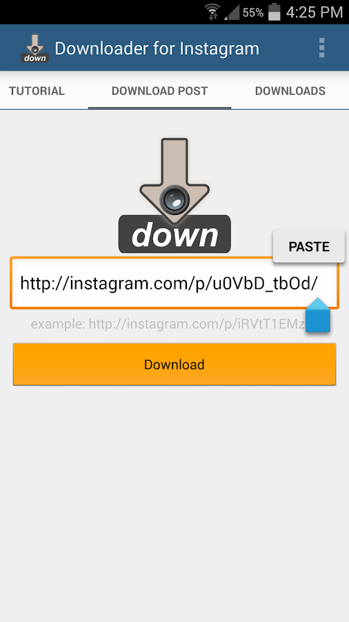 instagram video downloader app