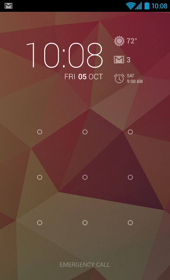 DashClock Widget - screenshot