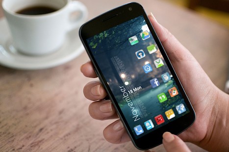 Smoothicons Apex Nova Holo Adw - screenshot thumbnail