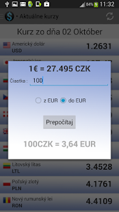 Free Download Kurzová kalkulačka - kurzy ECB APK
