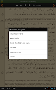 Coran en français