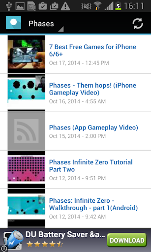 Phases Videos