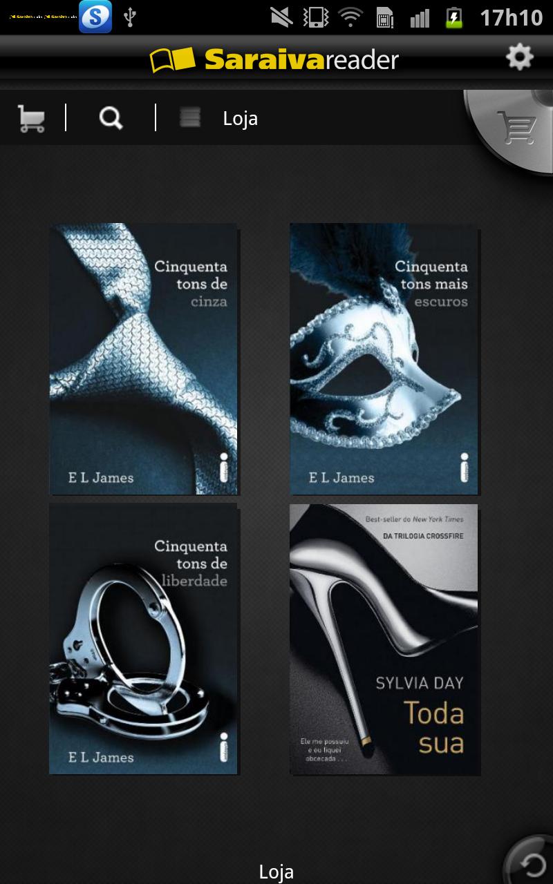 Saraiva Reader Screen 3