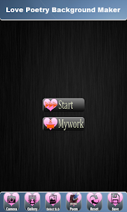 Download Love Poetry Background Maker APK