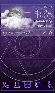 Next Launcher Theme  3D Magic Screenshots 0