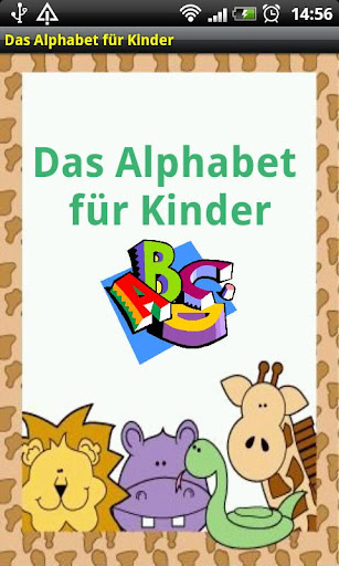 Das Alphabet für Kinder