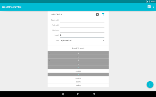 Word Unscramble Screenshots 3