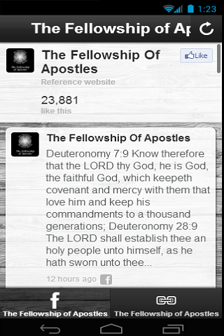 The Fellowship of Apostles
