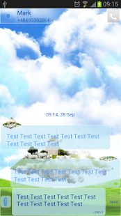 Download Sky World Theme for GO SMS Pro APK for PC