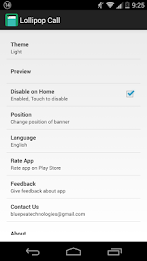 Lollipop Style Call Screen poster 2