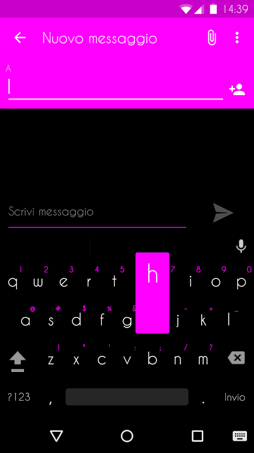 Magenta Shade - CM12 Theme - screenshot
