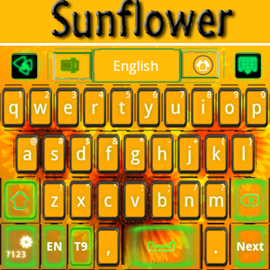 Orange Sunflower Keyboard.apk 2.76