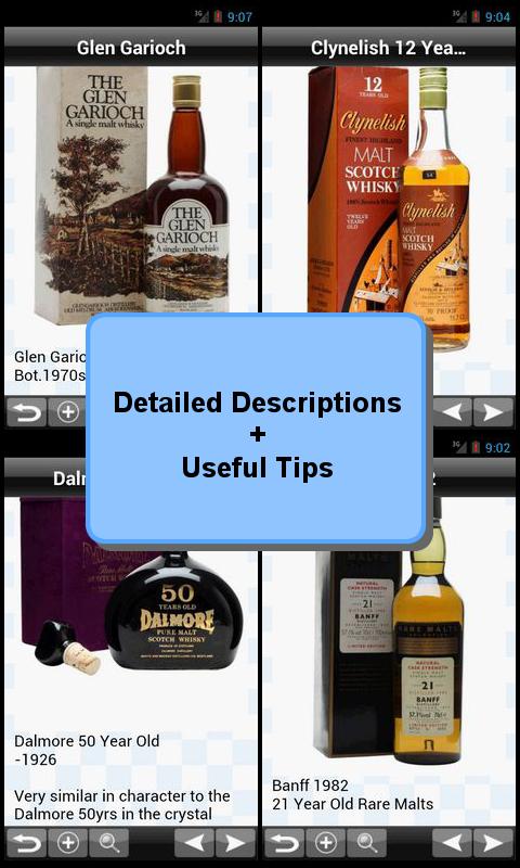 Android application Highland Scotch Whisky Guide screenshort