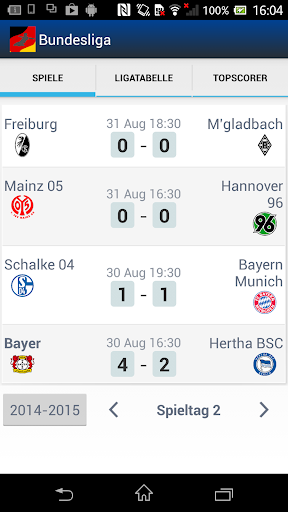 Deutsch Fußball - Bundesliga