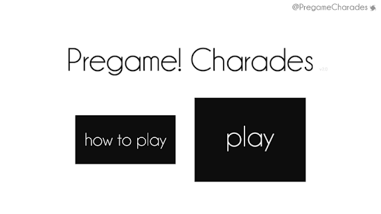 Pregame Charades Free