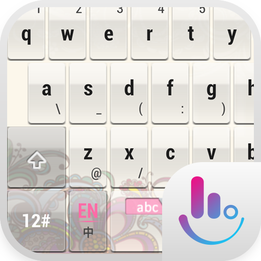 Multi Color Keyboard Theme LOGO-APP點子