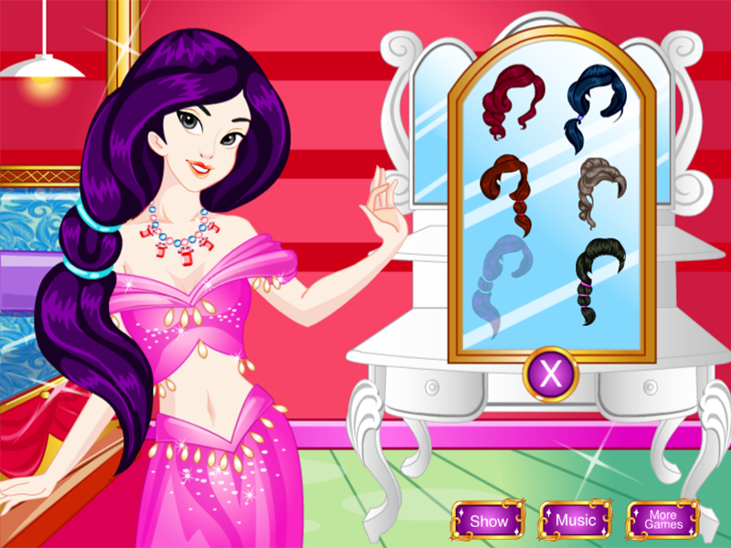 Arabian Princess Makeover Screen 1