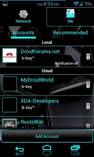 Xparent Tapatalk Cyan v2.1.0