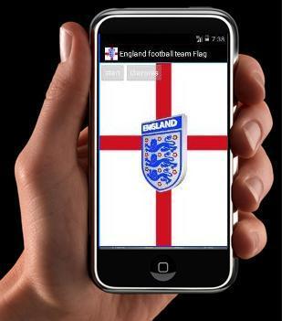 England football team Flag 3D