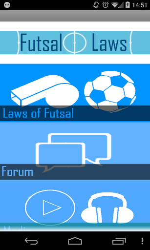 The Futsal Laws of the Game