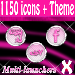 Pink Zebra Chrome Icons Pack.apk 1.0.1