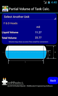 Volume of Tank Calculator - náhled