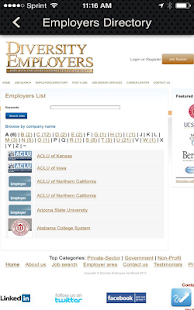 DIVERSITY EMPLOYERS MAG Screenshots 4