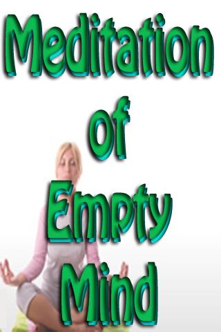 Meditation Of Empty Mind