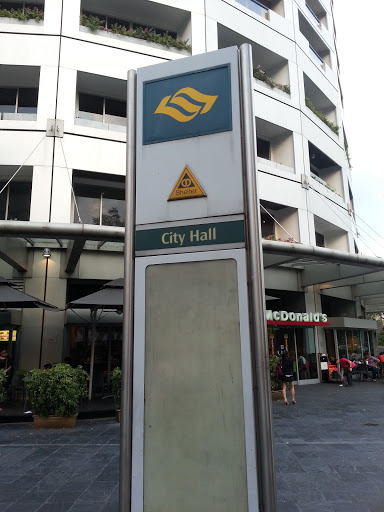 City Hall Bomb Shelter Sign