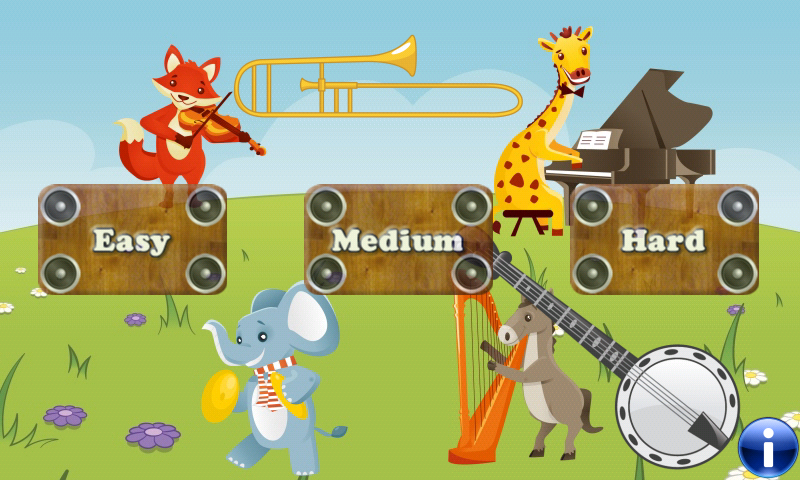 Music Games for Toddlers ! Screen 1