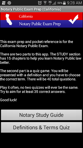 Notary Public Exam Prep CA