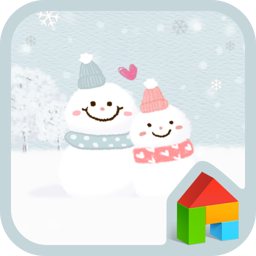 SnowmanCoupleDodolLauncher LOGO-APP點子