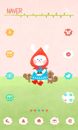 Hat rabbit dodollauncher theme