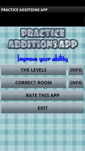 Practice Additions App