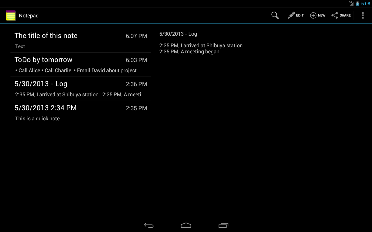 Simple Notepad Android Apps on Google Play