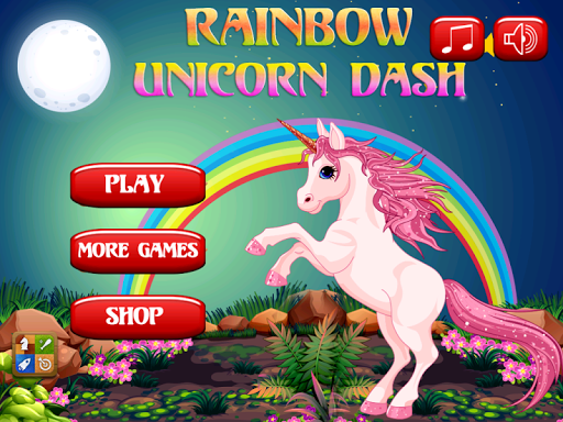 【免費休閒App】Rainbow Unicorn Dash Ride Run-APP點子