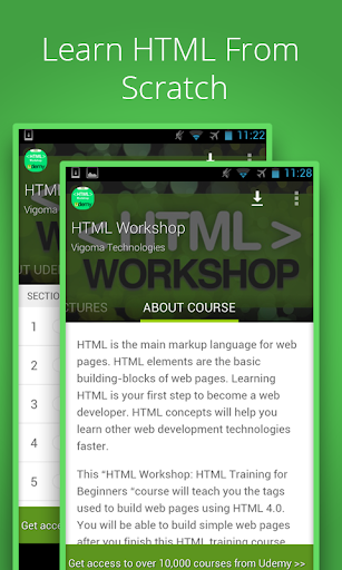 Basic HTML Tutorial by Udemy