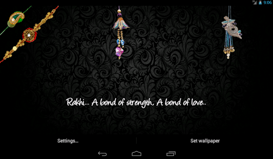 download Beautiful Threads of Rakhi LWP free