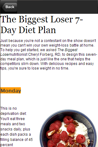 7 Day Diet Plan To Get Slim