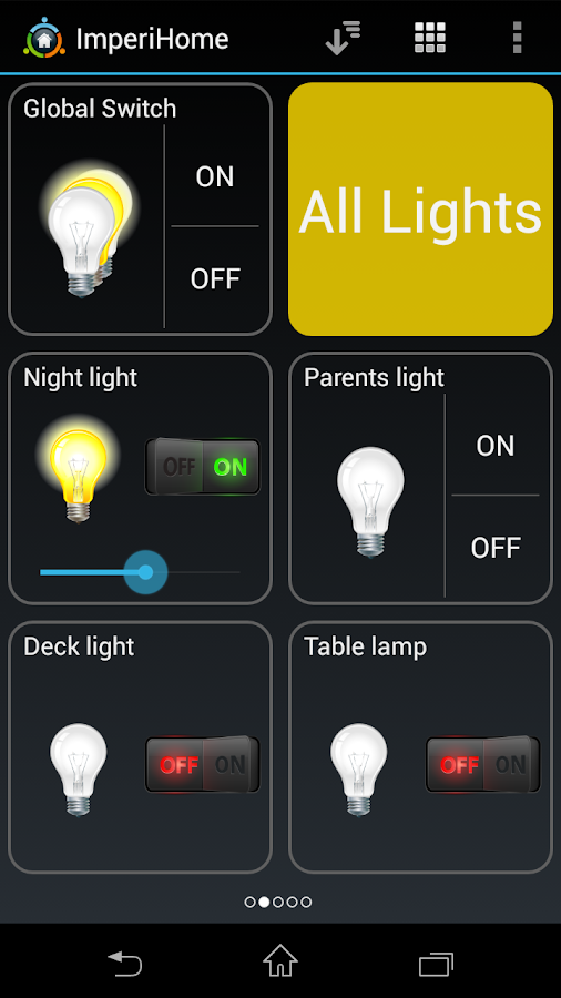 ImperiHome - Smart Home Automation — приложение на Android