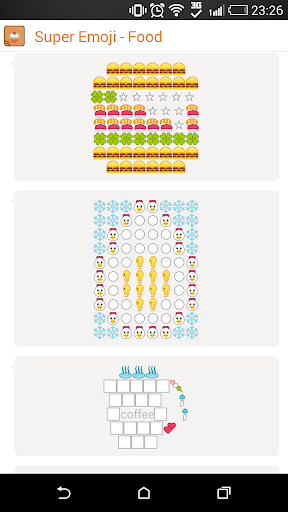 Food Emoji Emoticons for Mico