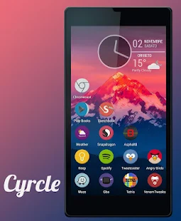 Cyrcle Icônes Apex Go Nova Adw - screenshot thumbnail