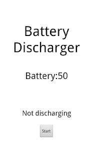 Android application Discharger screenshot