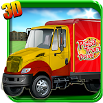 Pizza Truck Drive 3D Game free Apk