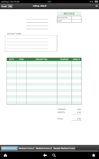Medical Invoices