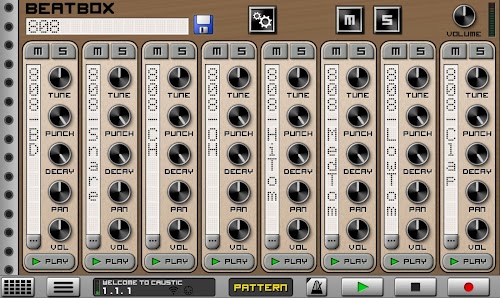 Android application Classic Drum Machines 2 screenshort