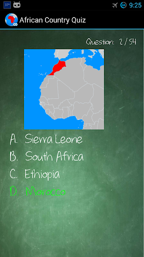 【免費益智App】African Country Quiz-APP點子